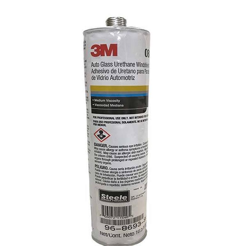  3M 08693 - Cartucho adhesivo de uretano para parabrisas de  automóvil : Industrial y Científico